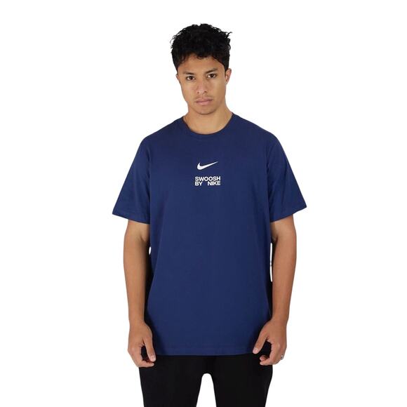 Nike Sportswear Swoosh By Nike Men’s Blue Graphic T-Shirt Size XXL FD1244-410 - Picture 1 of 6